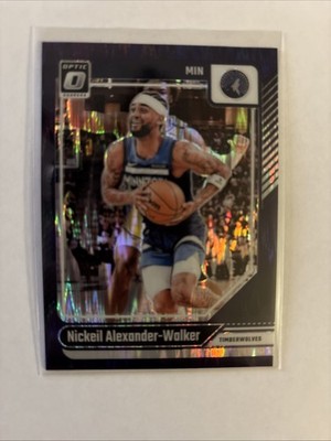 2024-25 Panini Donruss Optic - Nickeil Alexander-Walker #4 Purple Shock Prizm