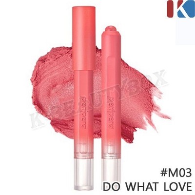 PERIPERA Slip On My Lip 1.4g #M03 Do What Love Soft & Matte Lipstick K-Beauty