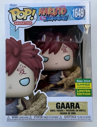 Funko Pop! Naruto Shippuden Gaara SDCC Shared Exclusive 1649 W/ Protector