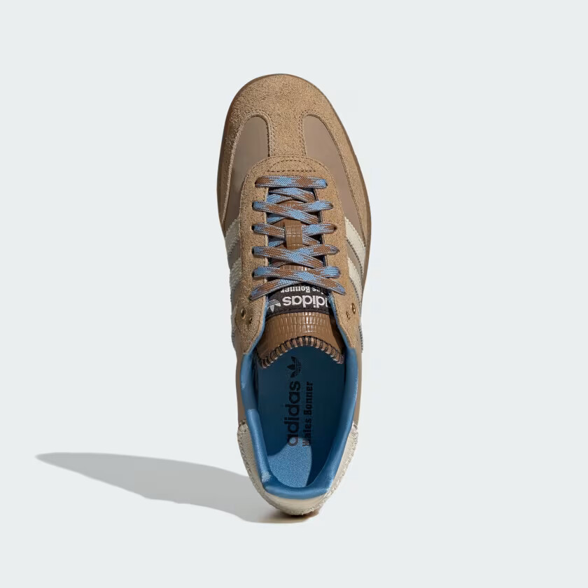 Adidas x Wales Bonner Samba Nylon Desert White Brown Size Adidas x Wales Bonner Samba Nylon Desert White Brown Size