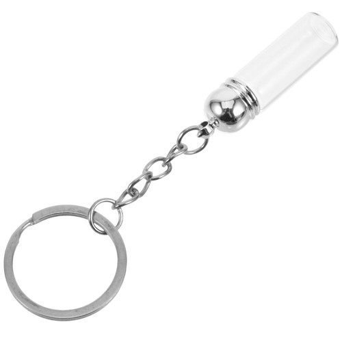 Schlüsselanhänger Glasflasche Mutter Papa ästhetisch süß Keychains für Rucksäcke - Bild 9 von 12