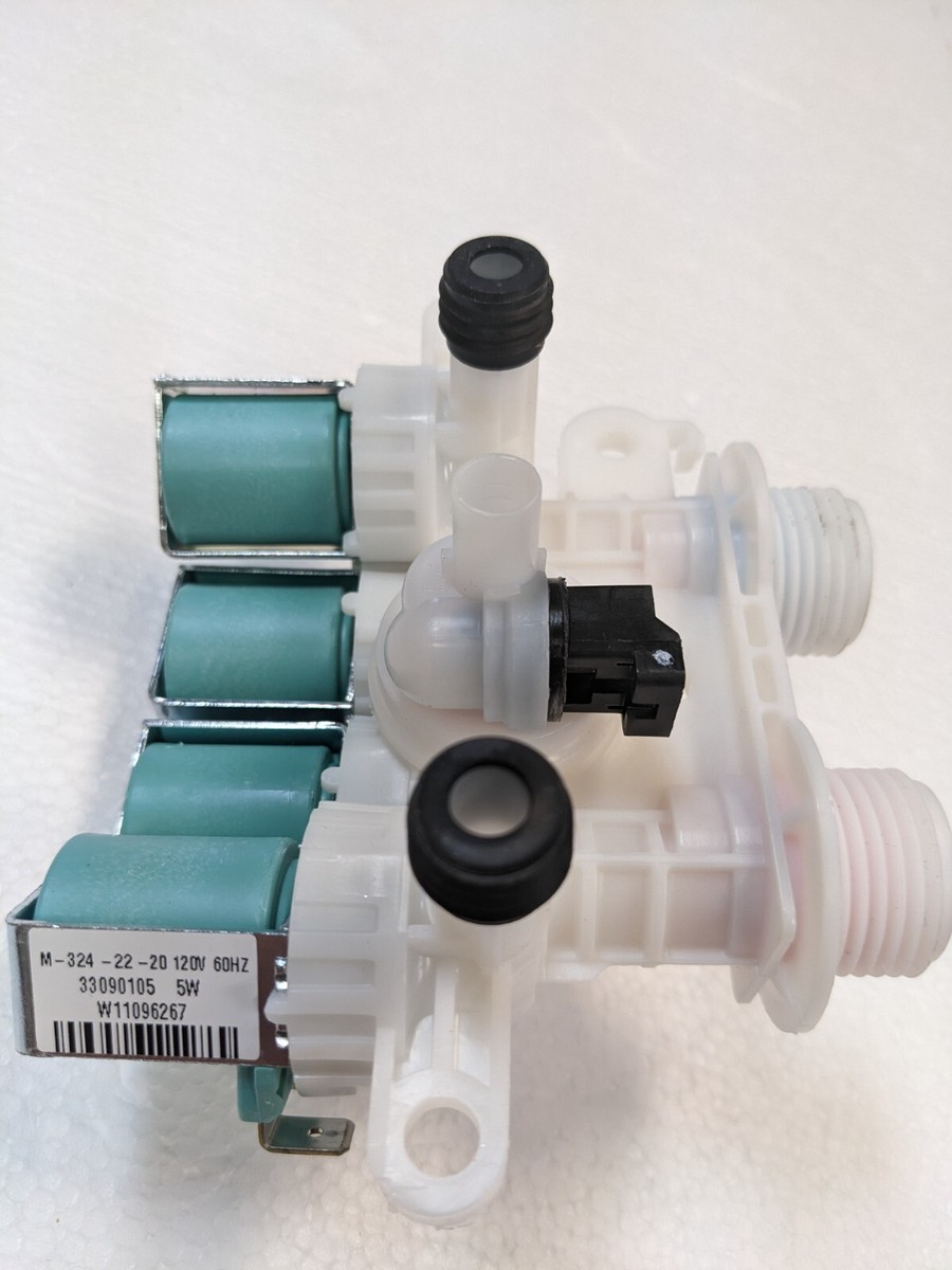 MAYTAG WASHER WATER INLET VALVE W11614515 W11528768 AP7194672 