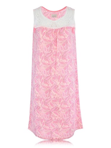 JEFFRICO Nightgowns For Women Sleeveless Soft Sleepwear Comfy Nightshirts 816 - Picture 5 of 28