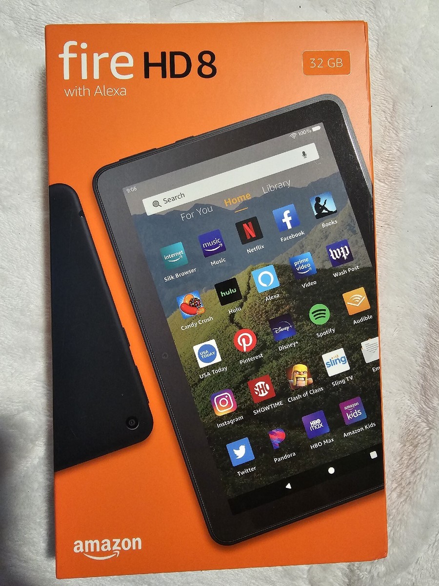 Amazon Fire HD 8 (10th Generation) 32GB, Wi-Fi, 8in - Black