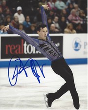 ADAM RIPPON SIGNED 8X10 PHOTO L w/COA 2018 OLYMPICS USA FIGURE SKATING PROOF