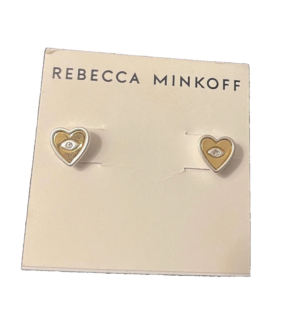 Pendientes de Moda de Tuerca Cristal Rebecca Minkoff