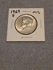 USA 1/2 Dollar, Kennedy Half Dollar 1969-D, MS