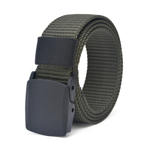 Plastic Steel Buckle Military Army Belts Canvas Belt Waist Solid Color Belt ⌒ ∂ - Picture 11 of 19