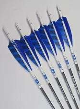 Goldtip warriors arrows for Traditional archery