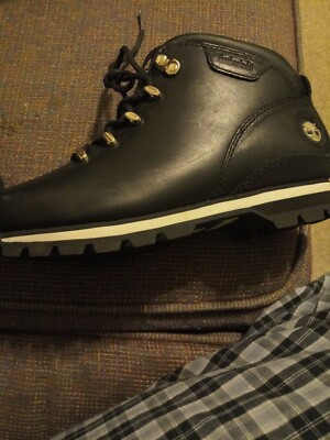 Black 6M Timberlands Split Rock Womens 