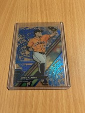 2017 Topps High Tek Houston Astros Jose Altuve Blue Rainbow Refractor /75 HOT!!!