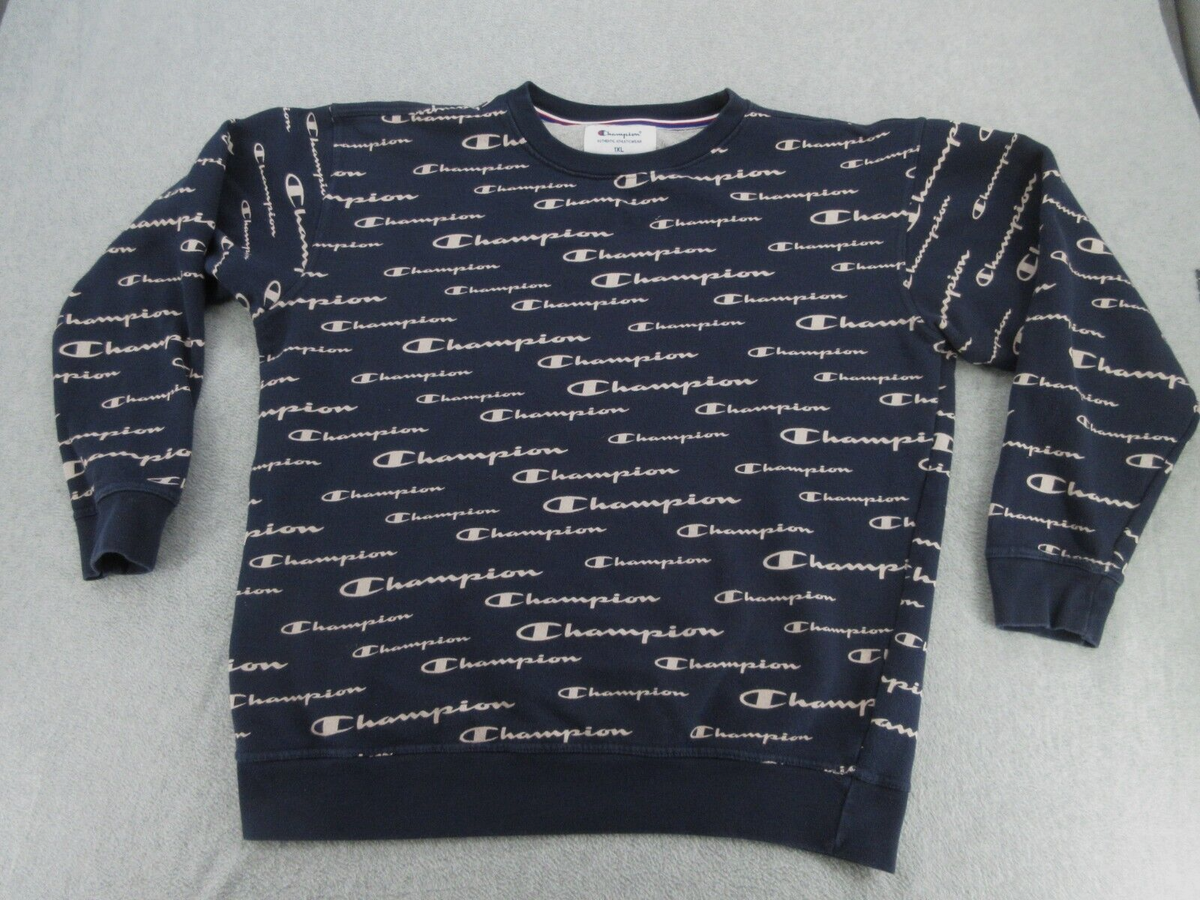 Champion Crewneck Sweatshirt Champion Sweater Big Logo 50