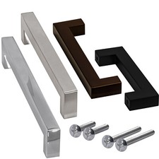 Möbelgriffe Echt EDLSTAHL V2A Stangengriffe Küchengriffe Schrankgriffe Griffe