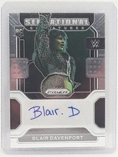 Blair Davenport 2022 WWE Prizm - Sensational Signatures AUTO,RC #SS-BDV -