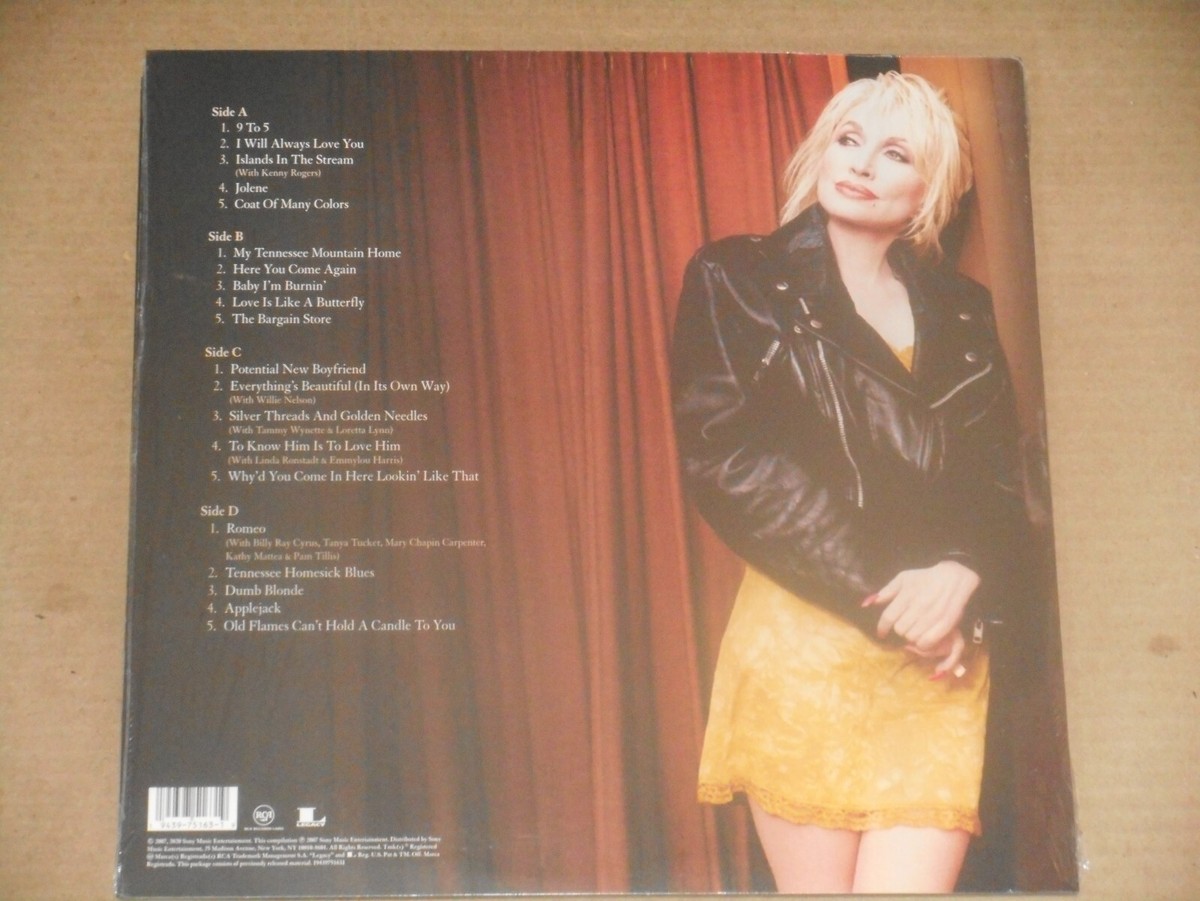 DOLLY PARTON the very best of 2x LP RCA Sony 19439751631S1