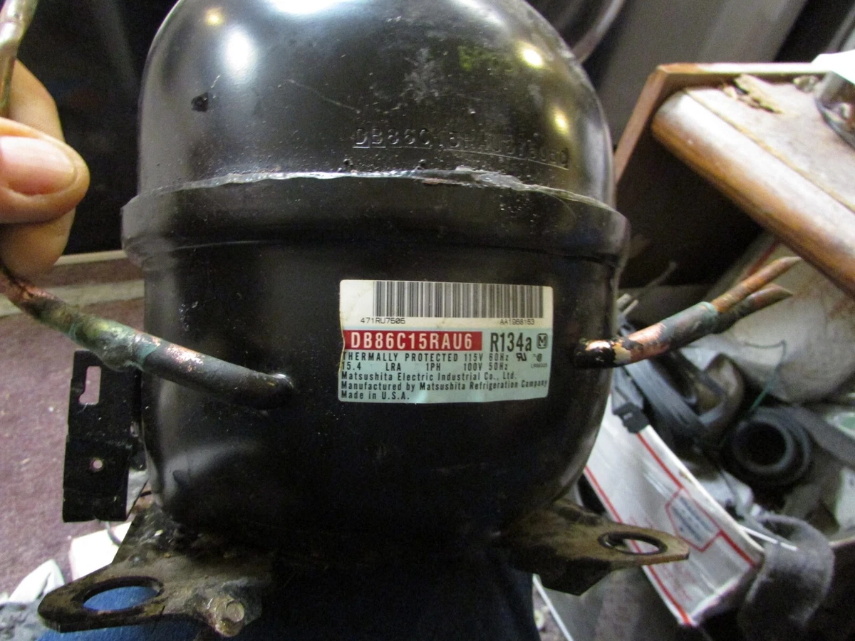 FRIGIDAIRE Refrigerator Compressor Matsushita P# DB86C15RAUS 
