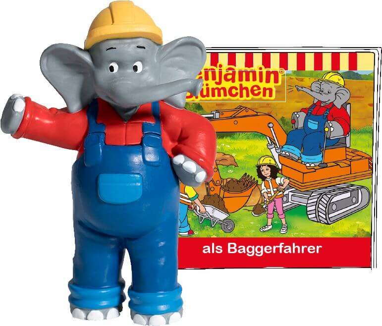 Thumbnail - Tonies® Hörfigur Benjamin Blümchen - Benjamin Als Baggerfahrer