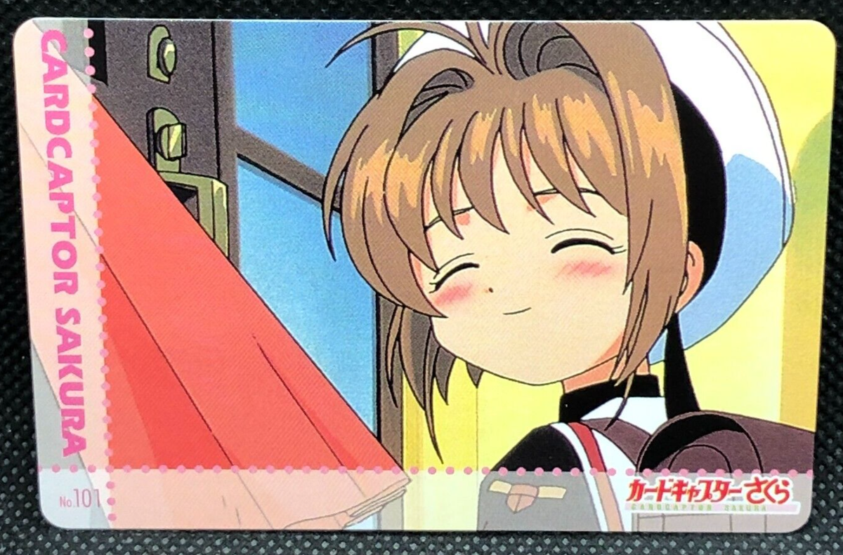 Kinomoto Card Captor Sakura No.101 TCG 2000 Amada Japanese Japan F