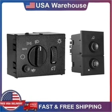 Headlight Switch & Fog Light Switch Button for 03-07 Chevy Silverado GMC Sierra