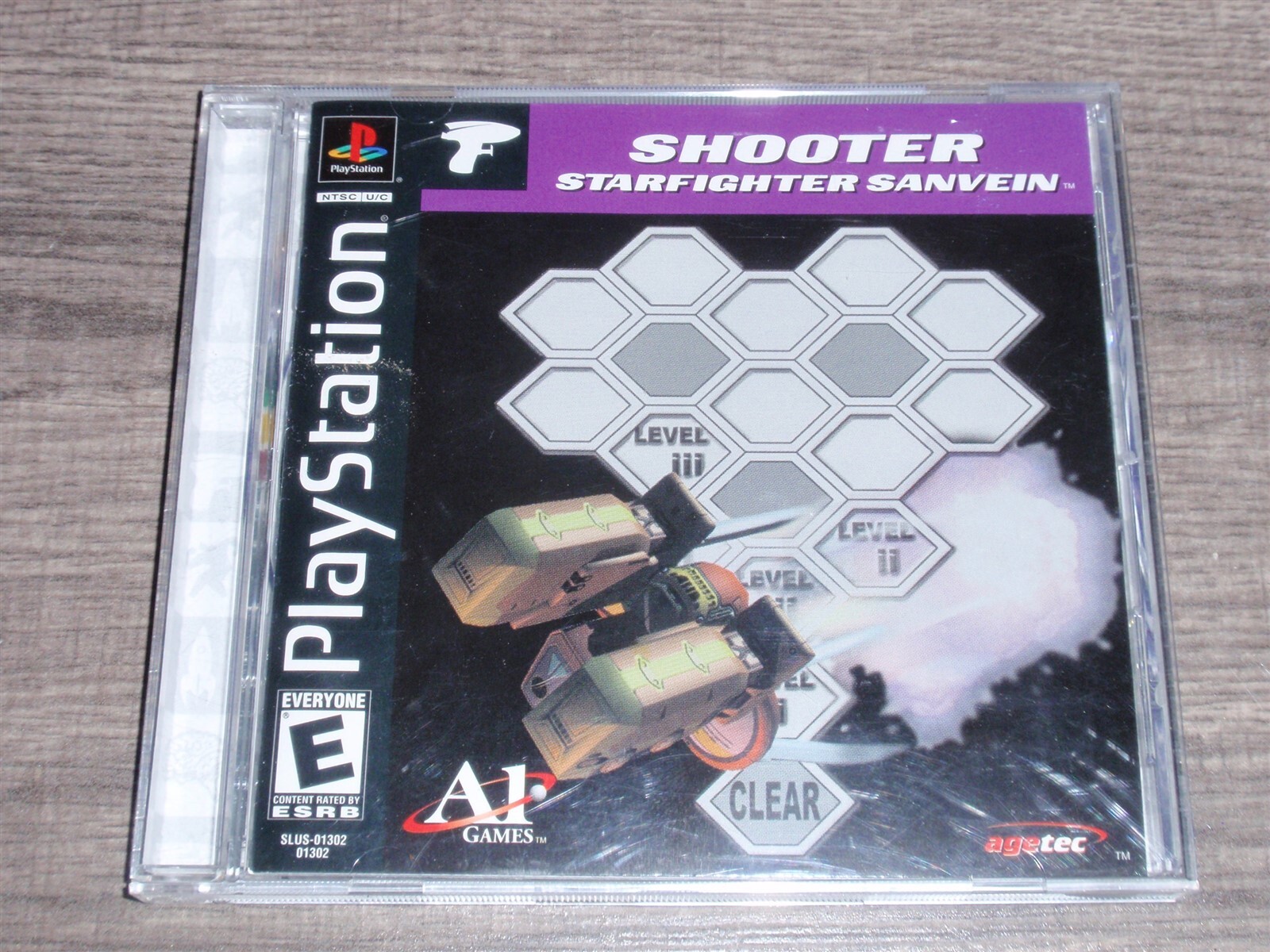 Shooter Starfighter Sanvein Ps1 PlayStation 1