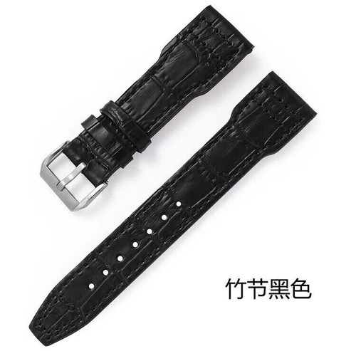 20mm 21mm 22mm Genuine Leather Watch Strap for IWC Pilot PORTUGIESER PORTOFINO - Picture 16 of 18