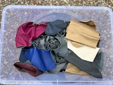 Lederreste 9 kg | versch. Farben | Produktionsreste | Upcycling | Füllmaterial