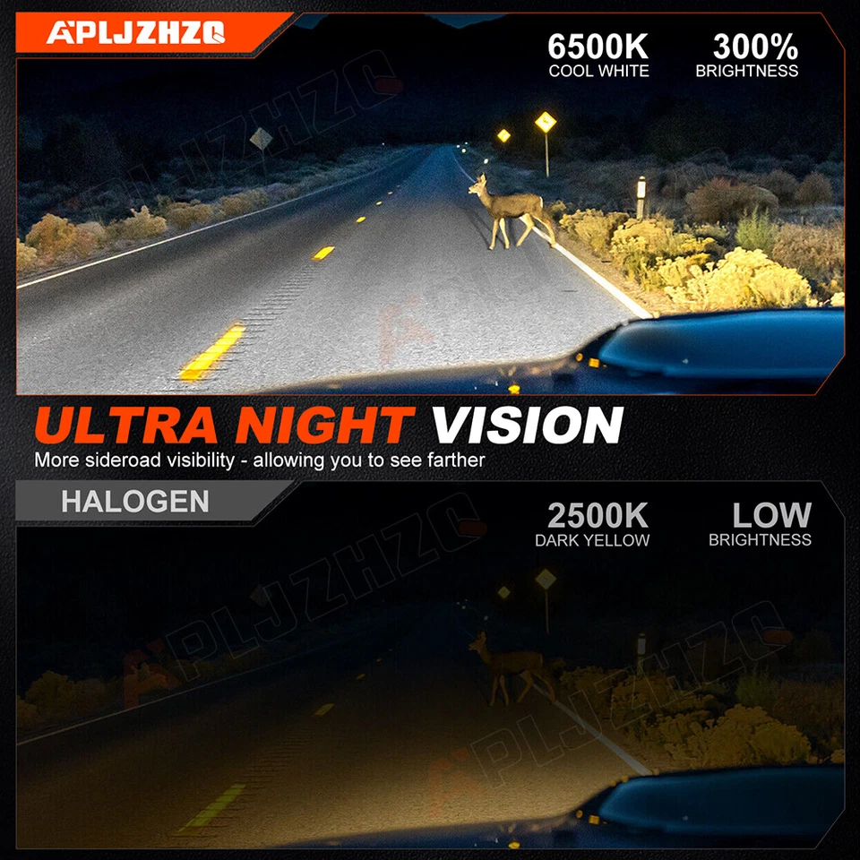 Faro LED para motocicleta Aprilia RSV4 RSV1000R haz alto/bajo 6500K bombillas blancas Foto 2 de 4