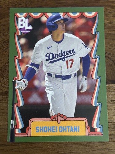 2024 Topps Big League Shohei Ohtani Big Leaguer Insert TBL-3 Los Angeles Dodgers