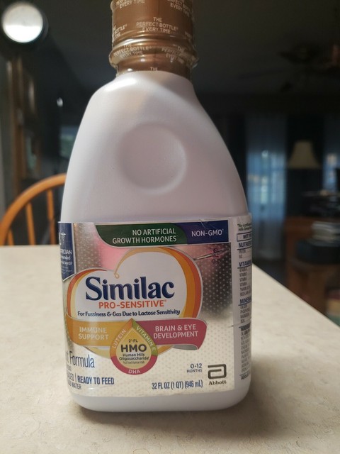 similac pro sensitive ready to feed bottles