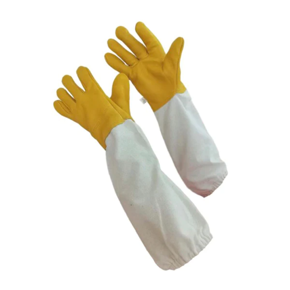 Beekeeper Gloves Leather Lambskin Long Bee Hive Large Australia
