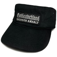 Army Cap Ostdeutschland Sachsen Anhalt Schwarz Military Basecap Kappe MüTze