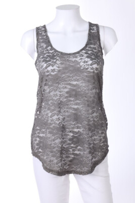 VERT de RAGE Tanktop Spitze S anthrazit