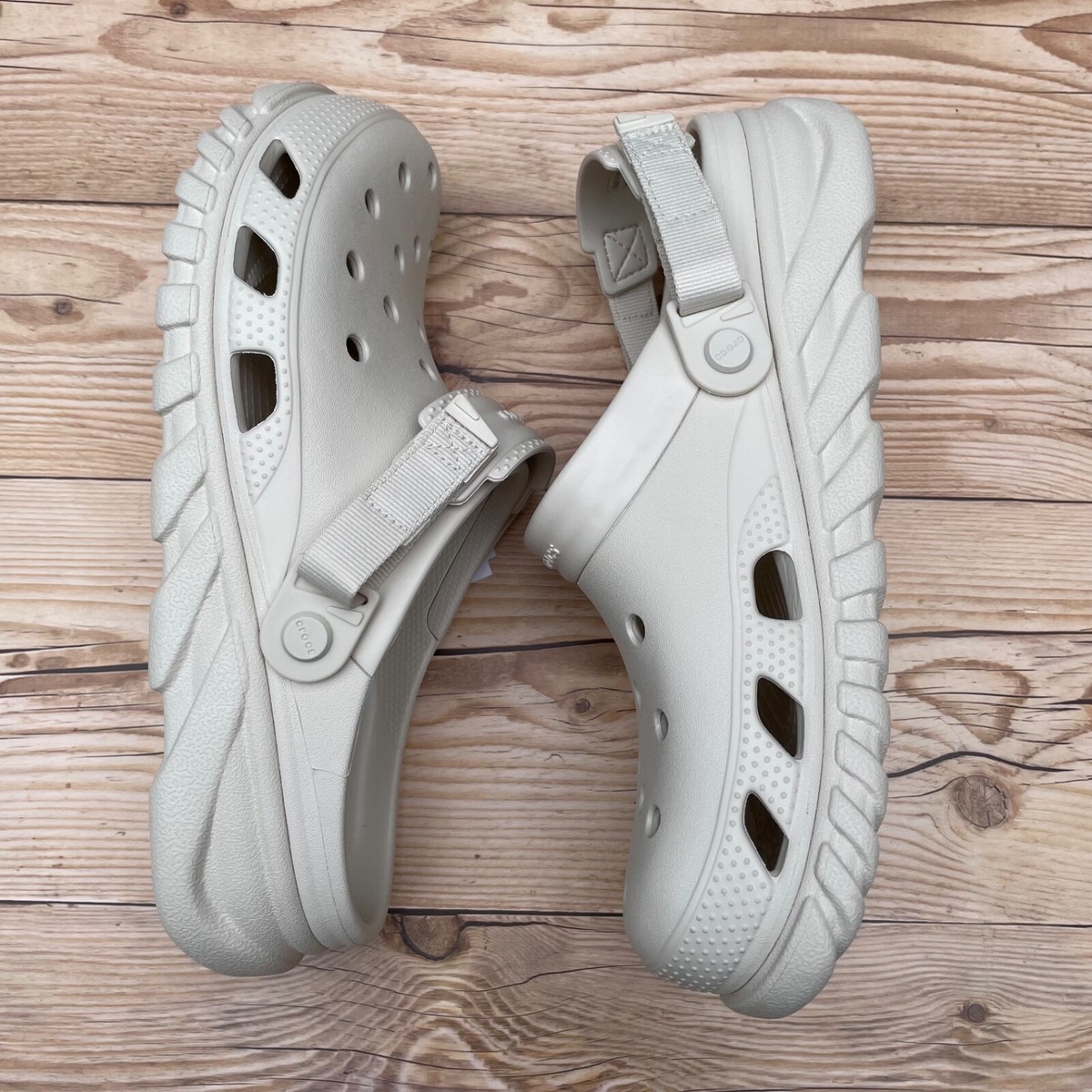 NEW Crocs Duet Max II Clogs‎ Size 11 Mens stucco cream Crocs Duet Max II Clog Stucco Men main image 4