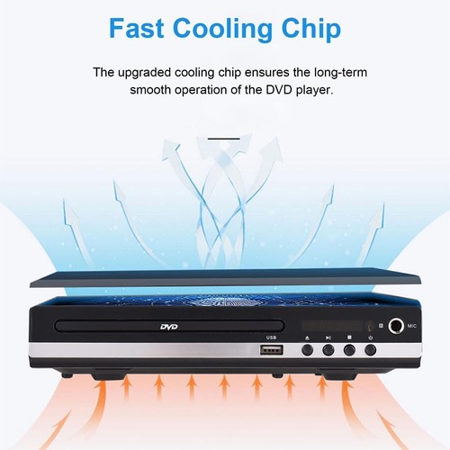 1080p DVD Player All Region Free DVD CD USB Player with HD+RCA Output USB Home - Picture 8 of 12