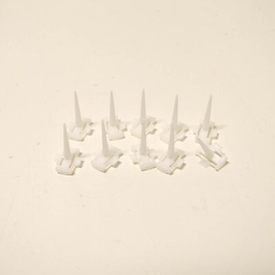 NEU MB E-KLASSE W124 SEITENSCHWELLERSCHUTZBLECH-CLIPS X 10 STÜCK A0019883681