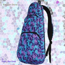 21" Soprano Ukulele Gig Bag Instrument Case 2 Ways Sling Backpack Cross body