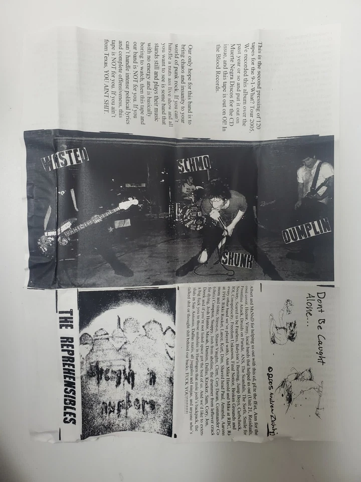 The Reprehensibles Limited Ed 88/120 Promo Cassette Death Metal Metalcore - Image 4 of 4