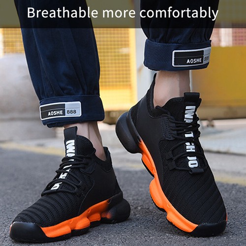 US Safety Shoes Mens Womens Outdoor Work Boots Steel Toe Cap Sneakers Protective - Picture 3 of 24
