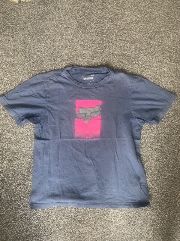 fox racing t shirt youth xl