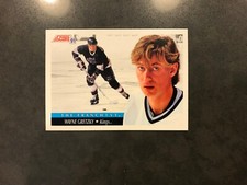 1991-92 Score Hockey - The Franchise - Wayne Gretzky #312 Los Angeles Kings HOF