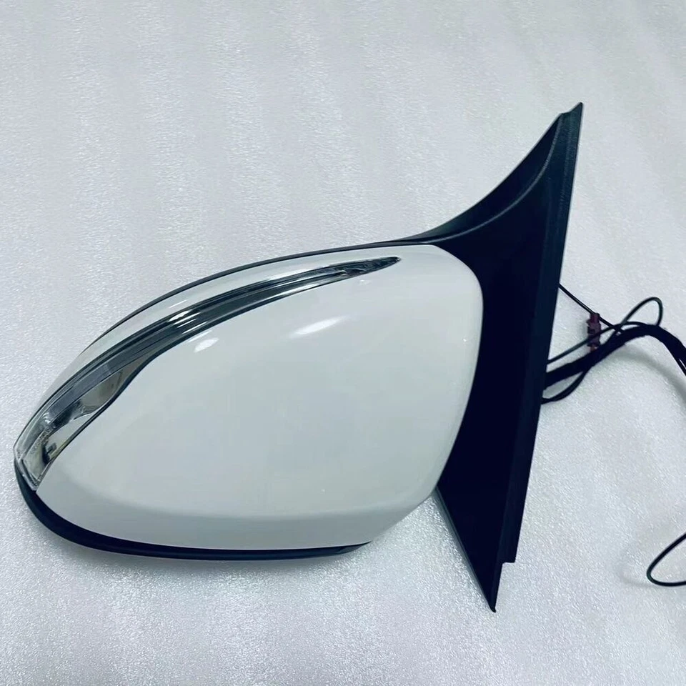 W205 Car Driver Side Mirror For Mercedes Benz C class C180 C300 C250 White Left - Изображение 4 из 4