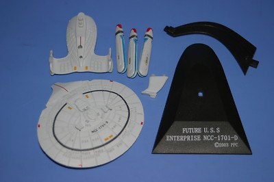 STAR TREK FUTURE U.S.S. ENTERPRISE NCC-1701-D Furuta JAPAN | eBay