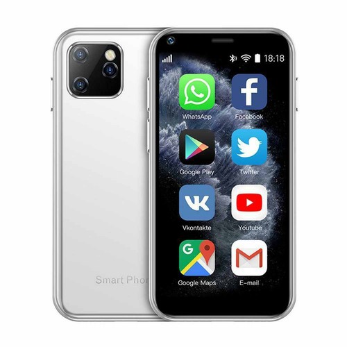Mini Smartphone 2G/3G Soyes XS11 Google Play Ultradünn Android Telefon Dual SIM - Afbeelding 8 van 18