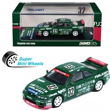 INNO64 1:64 Nissan GT-R (R33) #32 “PRINCE CHIBA FALKEN” Tokachi 24H 1996