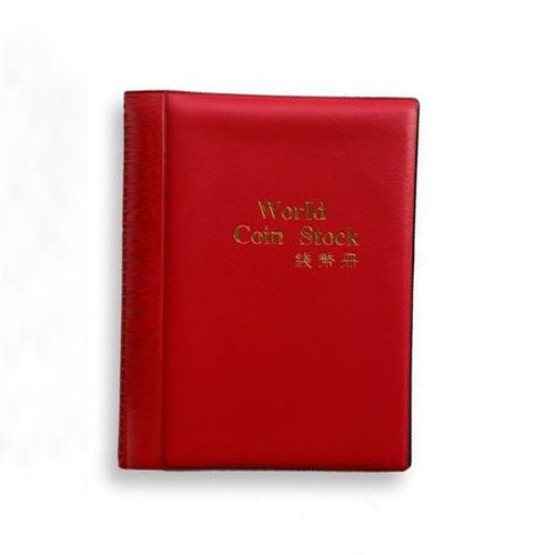 120 Coin Collection Display Storage Holder Money Penny Album Book Pockets -Green - Picture 8 of 11