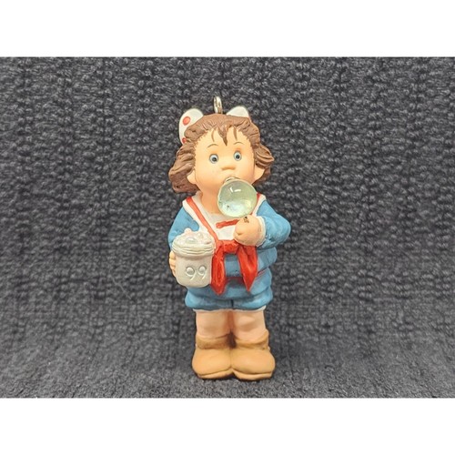 Soplador de burbujas feliz Hallmark Keepsake 1999 adorno de Pascua/Navidad - Imagen 2 de 8
