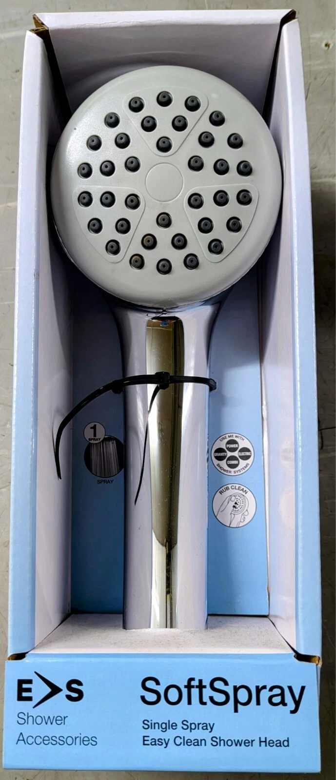 SOFTSPRAY EASYCLEAN SHOWER HEAD 53720
Opens in a new window or tab