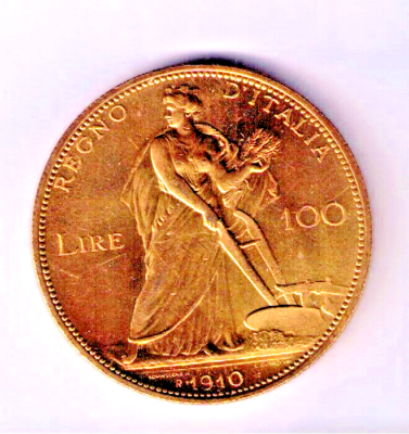 100 LIRE ORO 