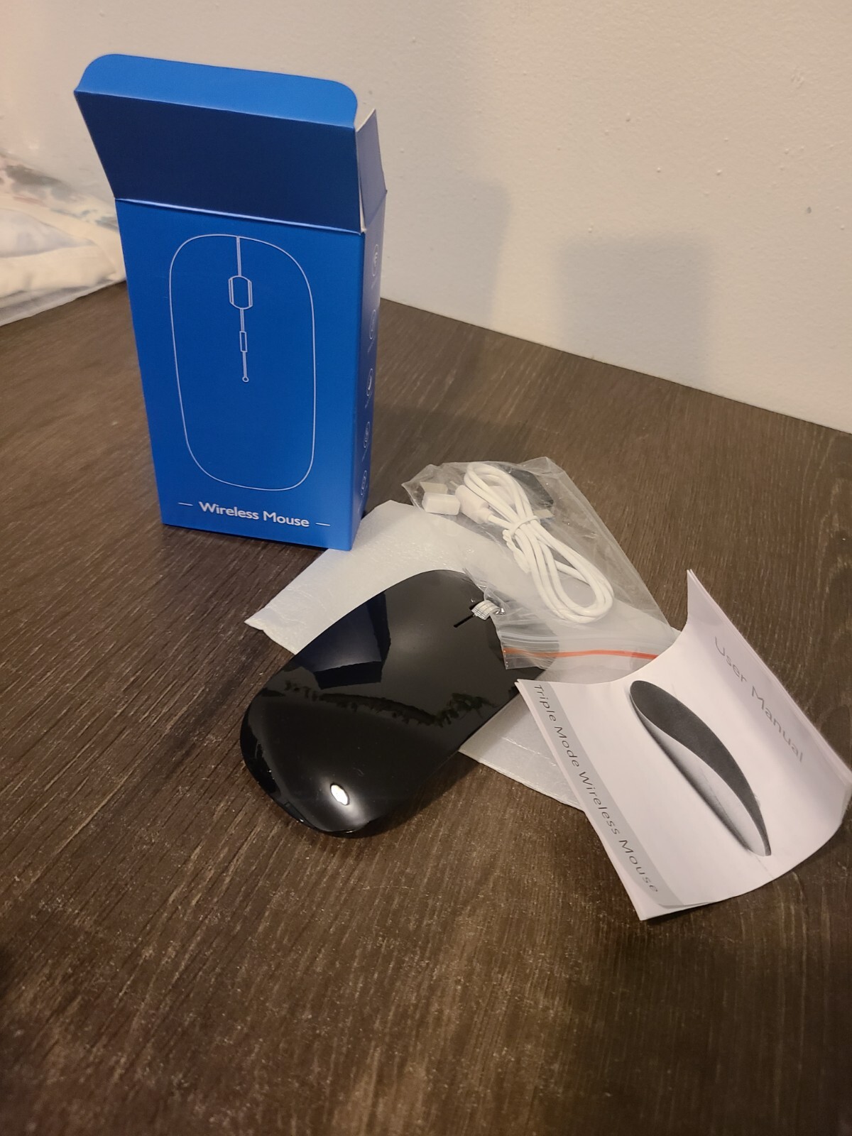 Wireless Optical Mouse with Silent Click for Laptop PC Mac-image