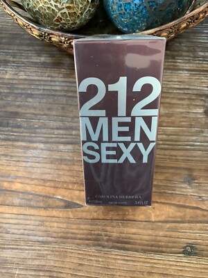 212 Sexy by Carolina Herrera 3.4 oz EDT Cologne for Men New In Box